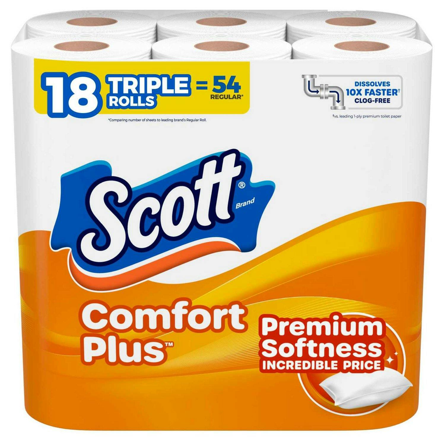 2 Scott Toilet Paper Packs