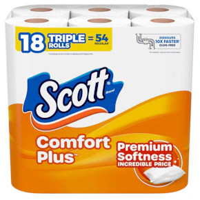2 Scott Toilet Paper Packs