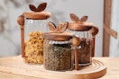 amazon Glass Jars with Wooden Lids