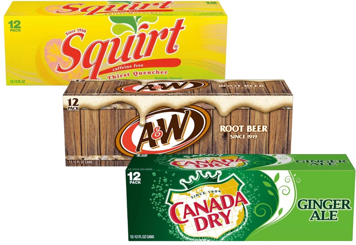 6 7UP Brand Soda 12-Packs