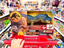 $28 Jurassic World Colossal Dinosaur at Target (Reg. $60) card image