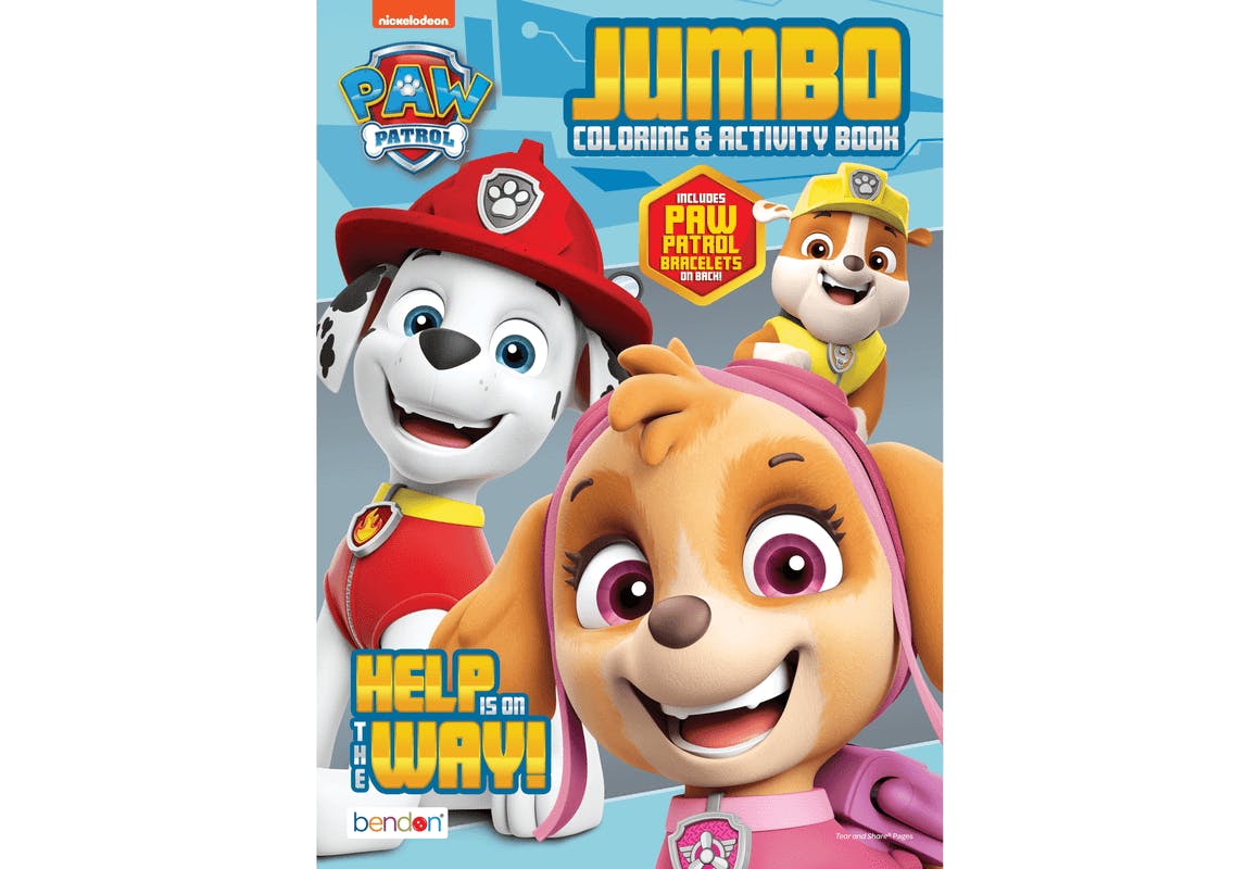 Paw Patrol Jumbo Coloring Book