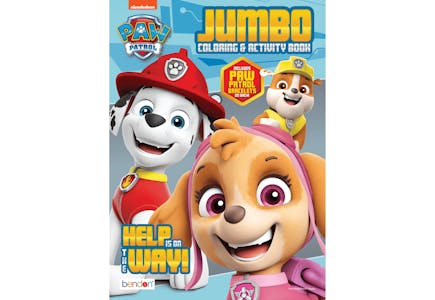 Paw Patrol Jumbo Coloring Book