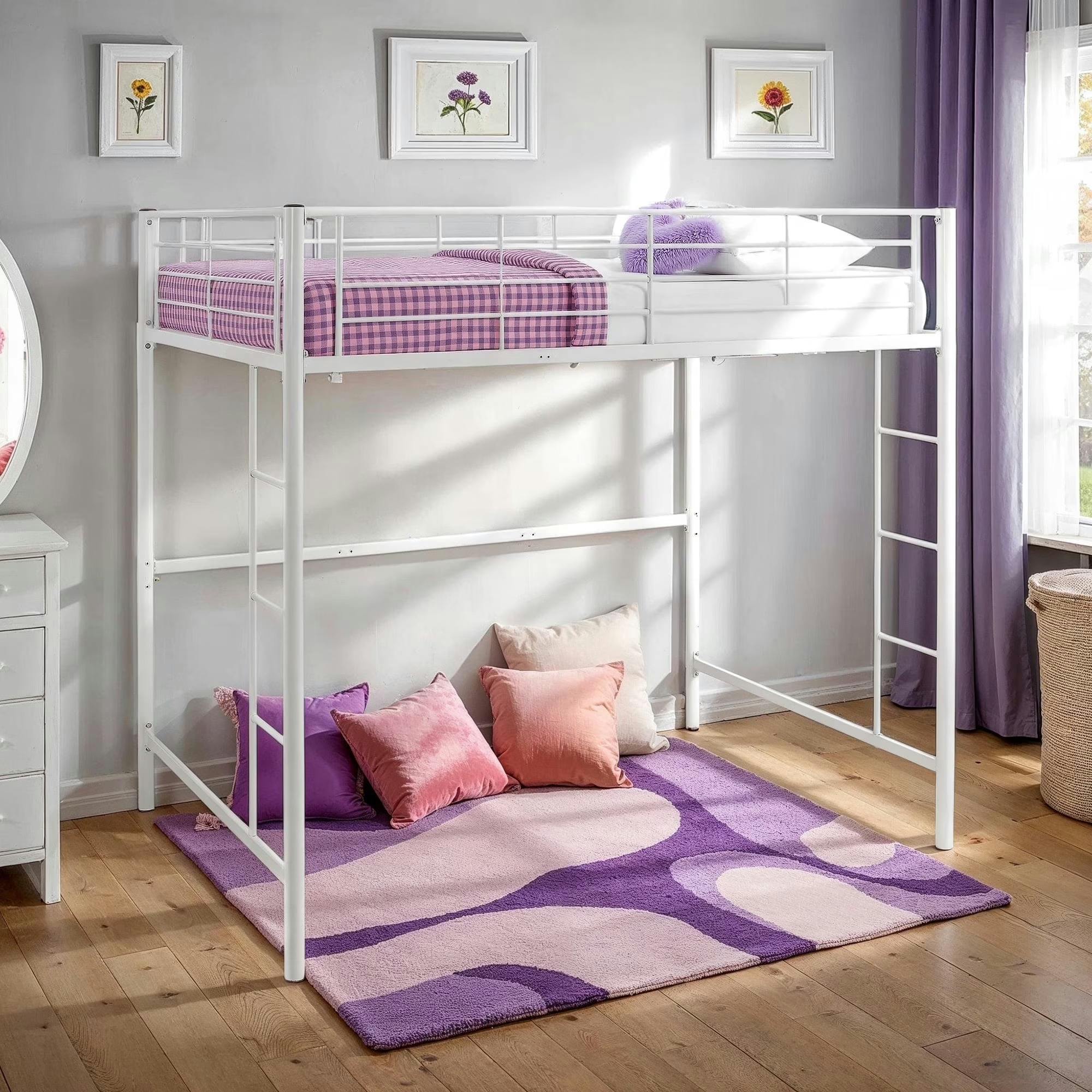 Walker Edison Loft Bed