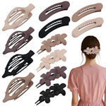 Hair Clips Set 12-Pack