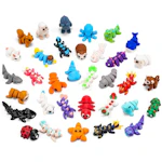 Mini 3D Printed Animal Toys