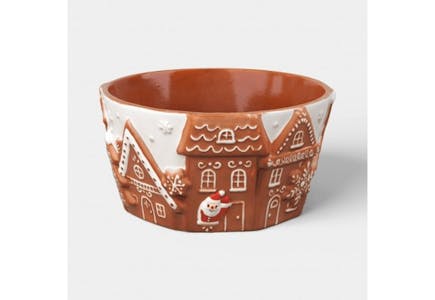Wondershop Gingerbread Candy Bowl