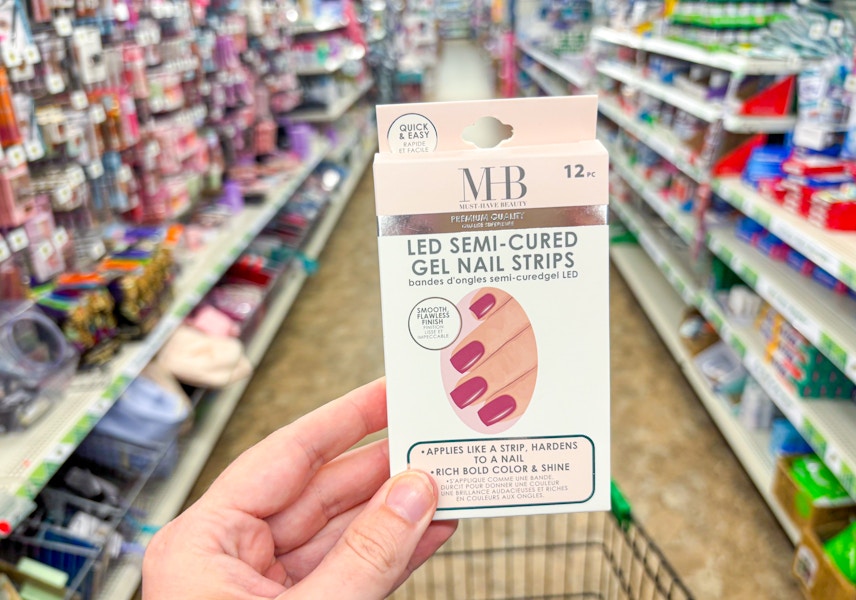 dollar tree must have beauty gel nail strips