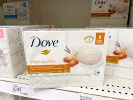 Dove Beauty Bar Soap 8-Pack, as Low as $7.18 on Amazon card image
