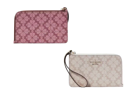 Kate Spade L-Zip Wristlet