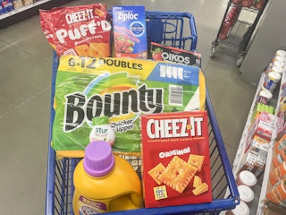 meijer shopping haul image 2 items in cart