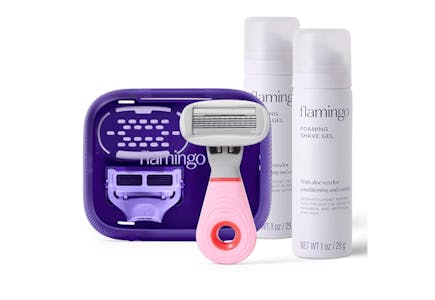 Flamingo Travel Razor Kit
