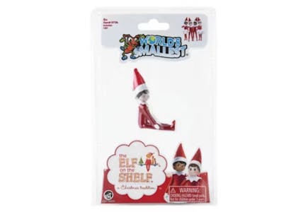 World's Smallest Elf-On-A-Shelf