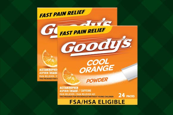 Goody's Extra-Strength Headache Powder 2-Pack, as Low as $3.36 on Amazon