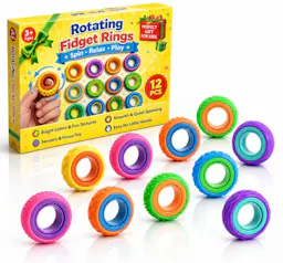 Fidget Rings 12-Pack