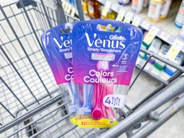 Gillette Venus Disposable Razor Packs, Only $1.59 Each at Walgreens card image