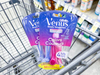 venus razors in walgreens cart