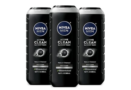 Nivea Men Body Wash 3-Pack