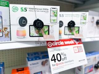 leapfrog baby monitor on a target shelf