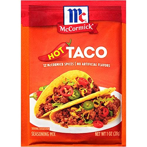 McCormick Hot Taco Seasoning 12-Pack