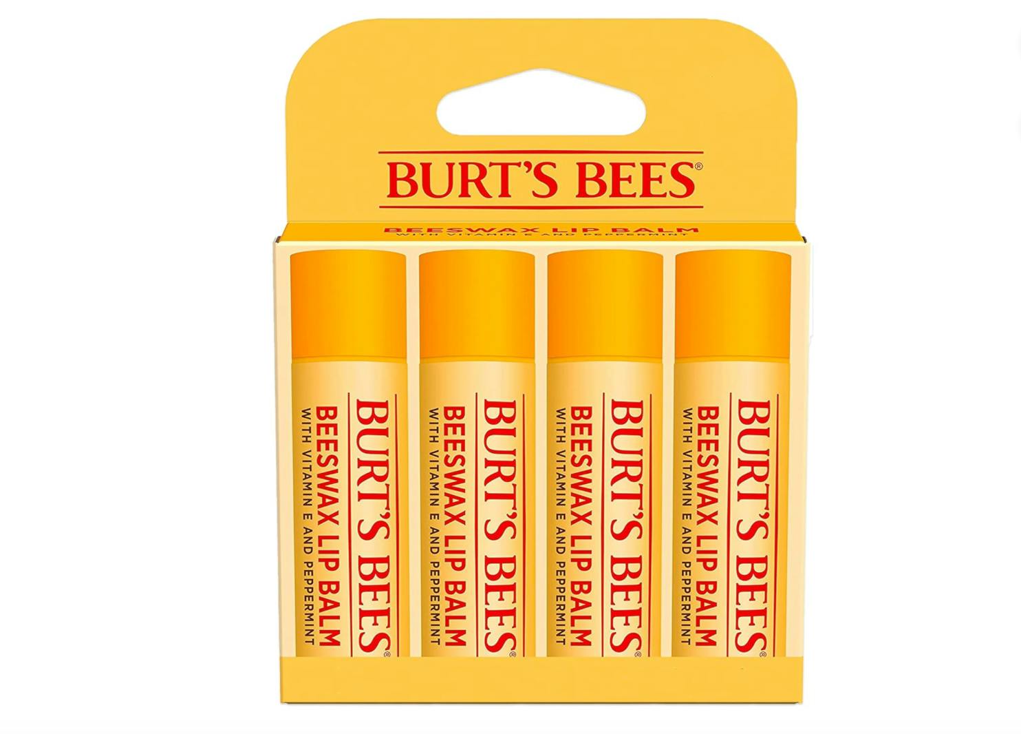 Burt's Bees Lip Balm 4-Pack