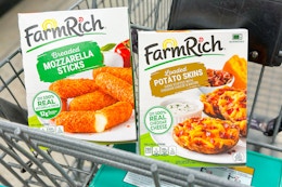 Farm Rich Appetizers, Only $4.99 at Kroger card image