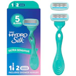 2 Schick Hydro Silk Razors