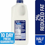 2 Kroger Milk Half-Gallons