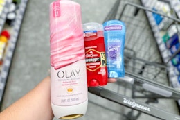 Get a Freebie Coupon for Old Spice, Olay, or Secret Products at Walgreens card image