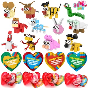 Valentine Building Block Set
