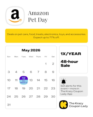 Amazon Pet Day 2026 Dates