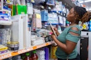 a person shopping the dollar general clearance section