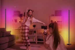 Smart LED Corner Floor Lamp