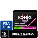 U By Kotex Tampons