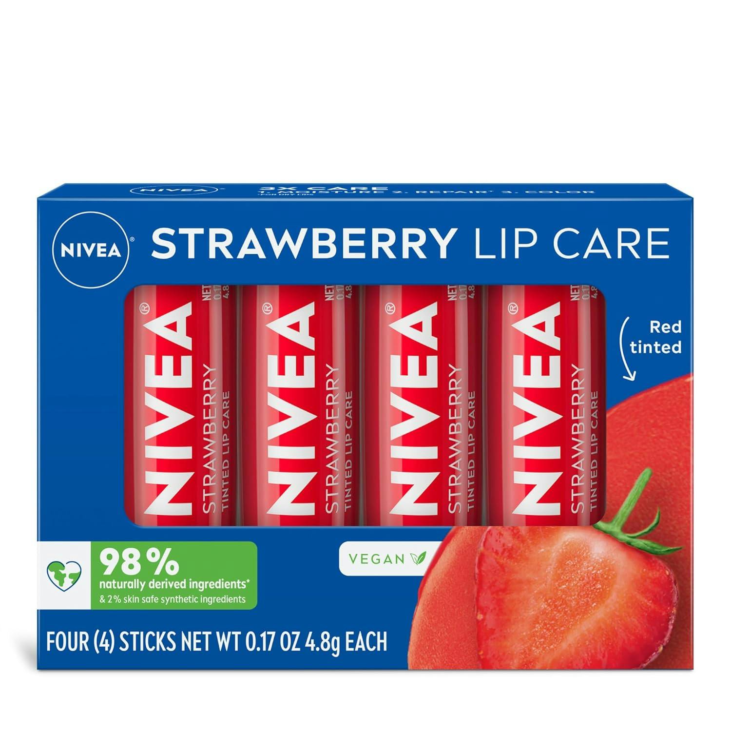 2 Nivea Lip Balm Sets