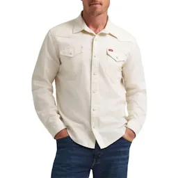 Wrangler Men's Slim Fit Denim Shirt