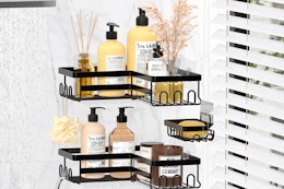 3-Piece Large Shower Shelves, Just $9.99 on Amazon (Reg. $20) card image