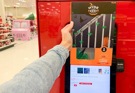 Bat Halloween Icicle Lights