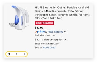 HiLIFE Steamer for Clothes