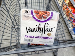 vanity fair napkins pack on walgreens cart