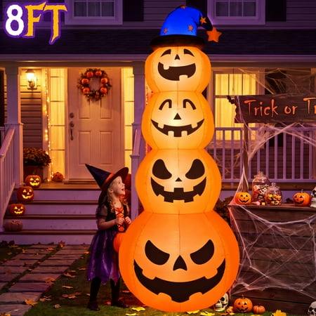 8ft Halloween Pumpkin Inflatable