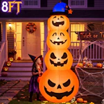 8ft Halloween Pumpkin Inflatable