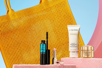 a lancome beauty set at HSN