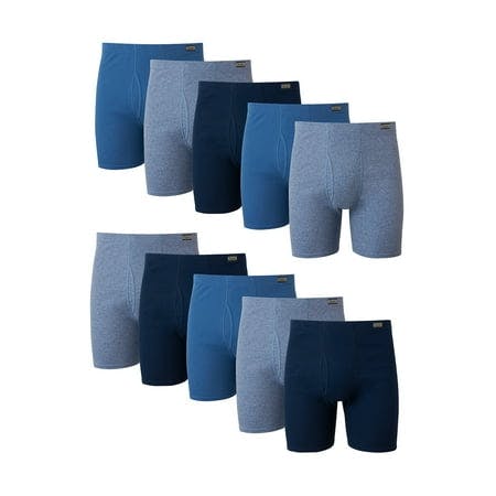Hanes Men's Boxer Briefs 10-Pack