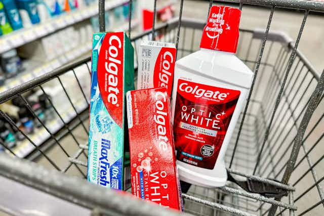 Colgate Toothpaste, Only $1 Each After Rewards at Walgreens card image
