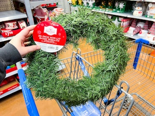 christmas wreath walmart 3.48 holiday time