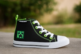 Minecraft Kids' High Tops for $15 at Walmart? Yes, Please — They Were $25 card image