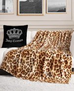 Juicy Couture Plush Throw