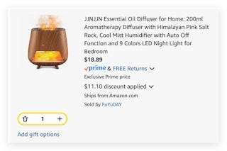 JJNJJN Essential Oil Diffuser for Home