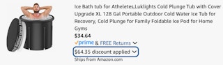 ice bath